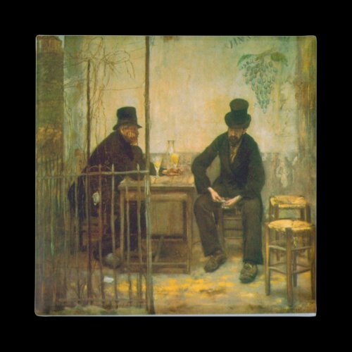 Absinthe Drinkers by Raffaellino da Reggio Fridge Magnets