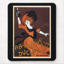 Absinthe Ducros Fils mousepads by AbsintheFairy Absinthe Ducros Fils mousepads