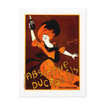 Absinthe Ducros Fils Postcard