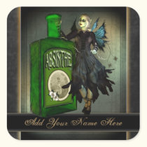 Absinthe Faerie Bookplate Stickers