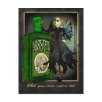 Absinthe Faerie Postcard