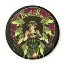 Absinthe Fairy Magnet magnets