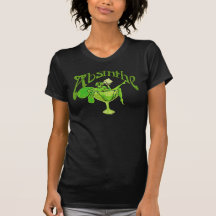 Absinthe Girl In Glass T Shirt