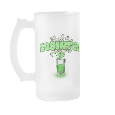 Absinthe Glass Coffee Mug by Drinking_Shirts