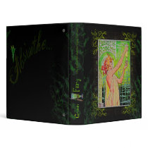 Absinthe Green Fairy Binder / Photo Album