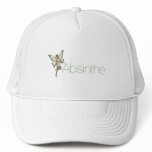 Absinthe Green Fairy In 3D Mesh Hats