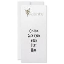 Absinthe Green Fairy In 3D Rack Cards
