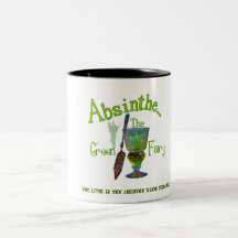 Absinthe Green Fairy Mug