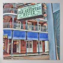 Absinthe House Print