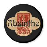 Absinthe Imaginary Bottle Lable Magnets