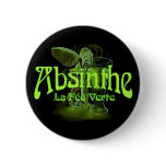Absinthe La Fee Verte Fairy With Glass Pin