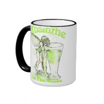 Absinthe La Fee Verte Fairy With Glass mugs
