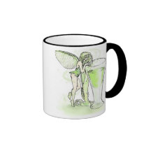 Absinthe La Fee Verte Fairy With Glass (no text) Coffee Mug