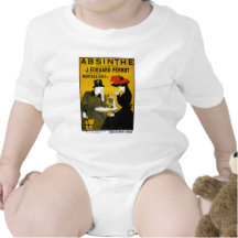 ABSINTHE Makes The Heart Grow Fonder Baby Bodysuit