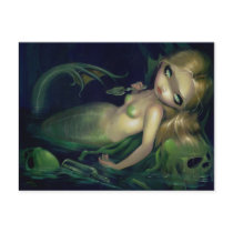 "Absinthe Mermaid" Postcard
