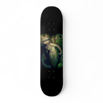 Absinthe Mermaid SKATEBOARD gothic fantasy lowbrow