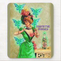Absinthe Minded Mousepad mousepads