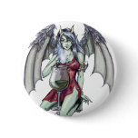 Absinthe Now Fairy Round Button