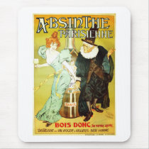 Absinthe parisienne mousepads by AbsintheFairy Absinthe parisienne mousepads