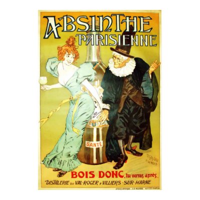 Absinthe Parisienne Poster by AbsintheFairy