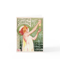 Absinthe Robette (Cream) Card