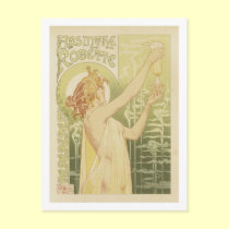 Absinthe Robette postcards