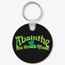 Absinthe Text The Green Muse keychains by opheliasart Absinthe Text The Green Muse keychains