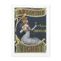 Absinthe Vichet postcards by vintagegiftmall Absinthe Vichet postcards