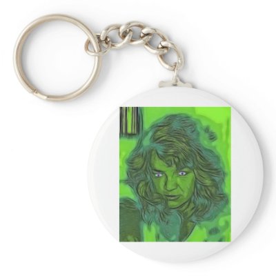 ABSINTHE VISIONS KEY CHAIN by Tammera59