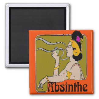 Absinthe Woman magnet