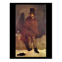 Absinthtrinker Manet, Edouard Postcard