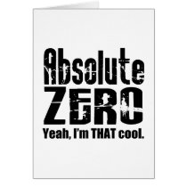 Absolute Zero Card
