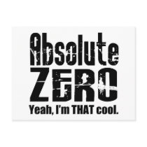Absolute Zero Postcard