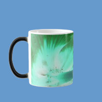 Absrtact art Mug Green/Blue mugs