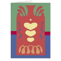 Abstarct: Jug of Hearts cards by figstreetstudio Abstarct: Jug of Hearts cards