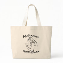 Abstinence 99.99% Effective Canvas Bag