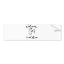 Abstinence 99.99% Effective Bumper Stickers