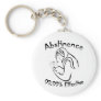 Abstinence 99.99% Effective Keychains