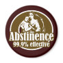 Abstinence 99% Effective Religious Humor Fridge Magnet