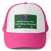 Abstinence Ave. hats by waitwear Abstinence Ave. hats
