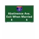 Abstinence Ave. t-shirts