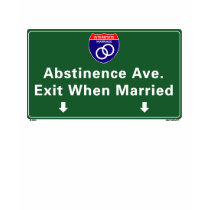Abstinence Ave. t-shirts by waitwear Abstinence Ave. t-shirts