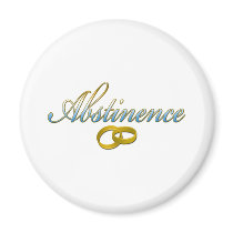 Abstinence Fridge Magnet