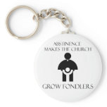 Abstinence Makes The Church Grow Fondlers Keychains