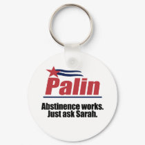 Abstinence works - ask Sarah keychains