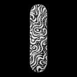 Abstract 041211v1 - White on Black skateboards