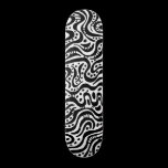 Abstract 041211v2 - Black on Wood skateboards