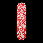 Abstract 041211v3 - Red on White skateboards
