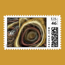 Abstract #116 stamps