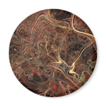 Abstract #143 fridge magnet